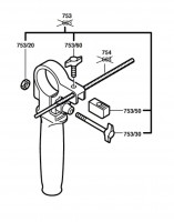 Bosch 0 601 184 351 Gsb 680 Profi Percussion Drill 230 V / Eu Spare Parts